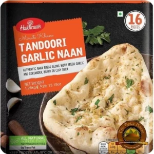 Tandoori Naan Garlic 16 pcs - 1.28kg