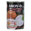 COCONUT MILK(FOR DESSERT)17-19%FAT AROY-D  1/400ML